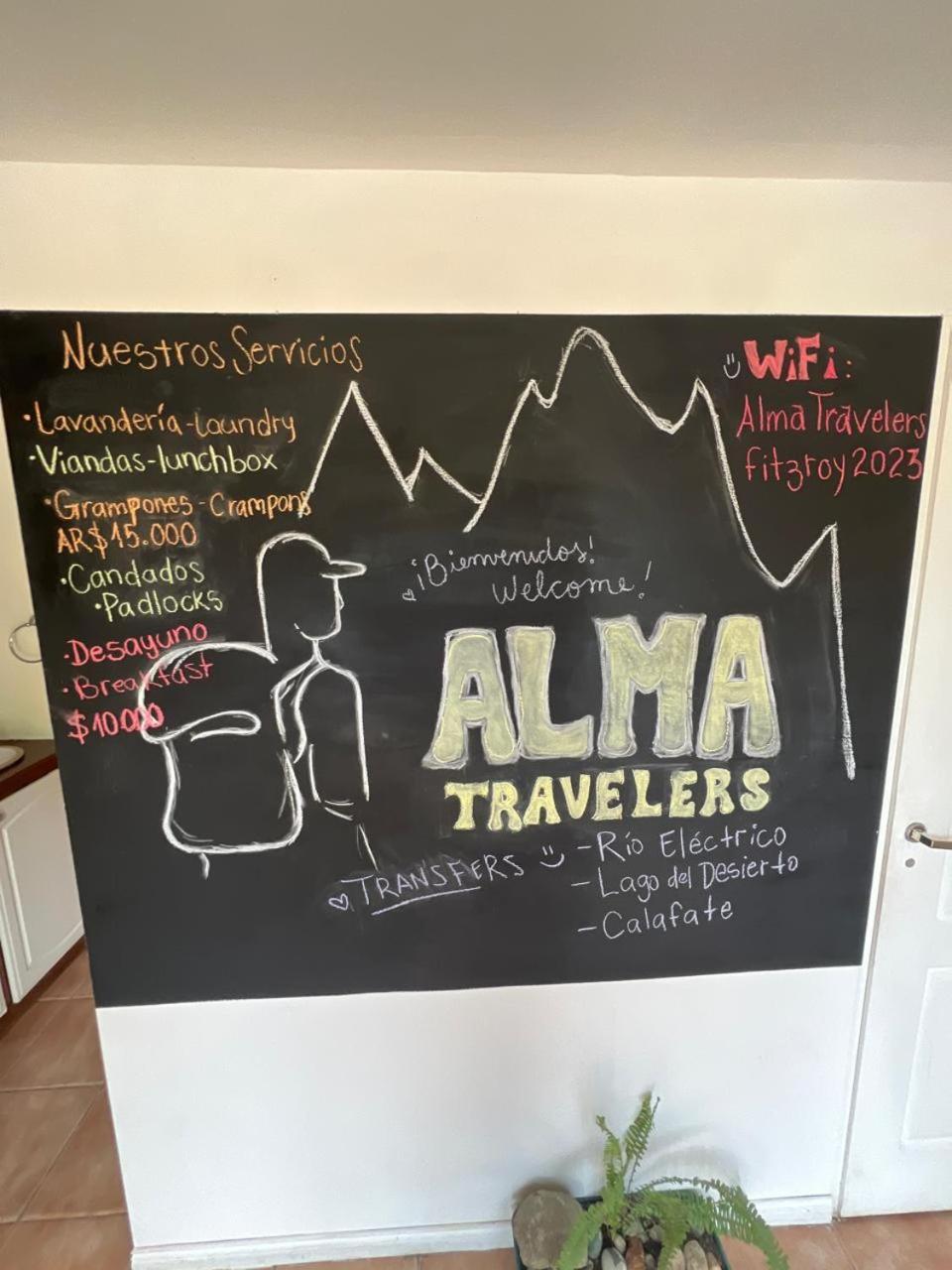 Ostello Alma Travelers El Chalten Esterno foto